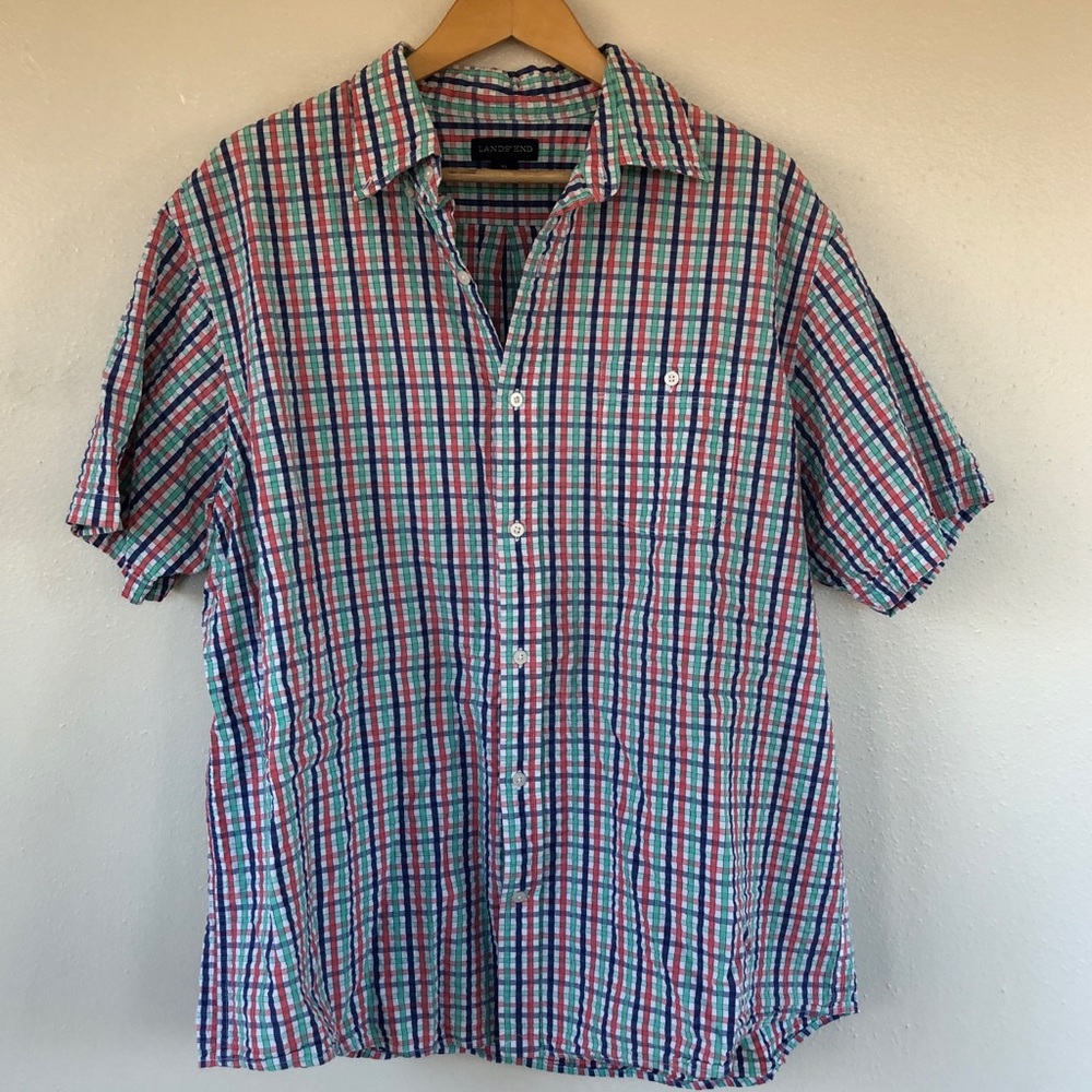 Land’s End Men’s Short Sleeve Shirt